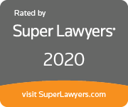 Rated by Super Lawyers, 2020, visit SuperLawyers.com